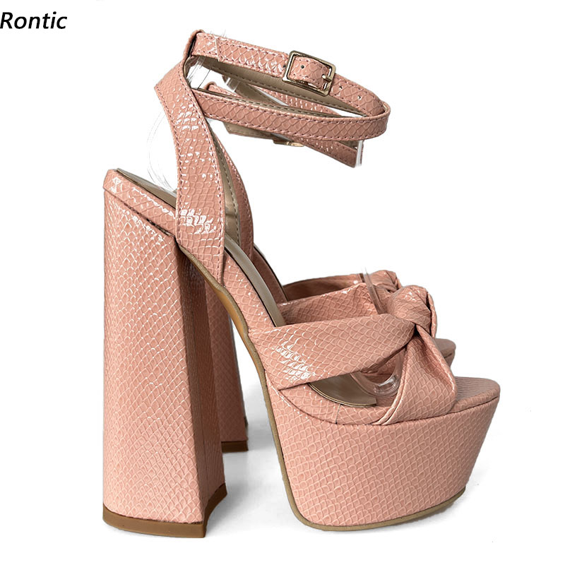 Anime Cosplay Simple - Rontic Hot Handmade Women Platform Sandals
