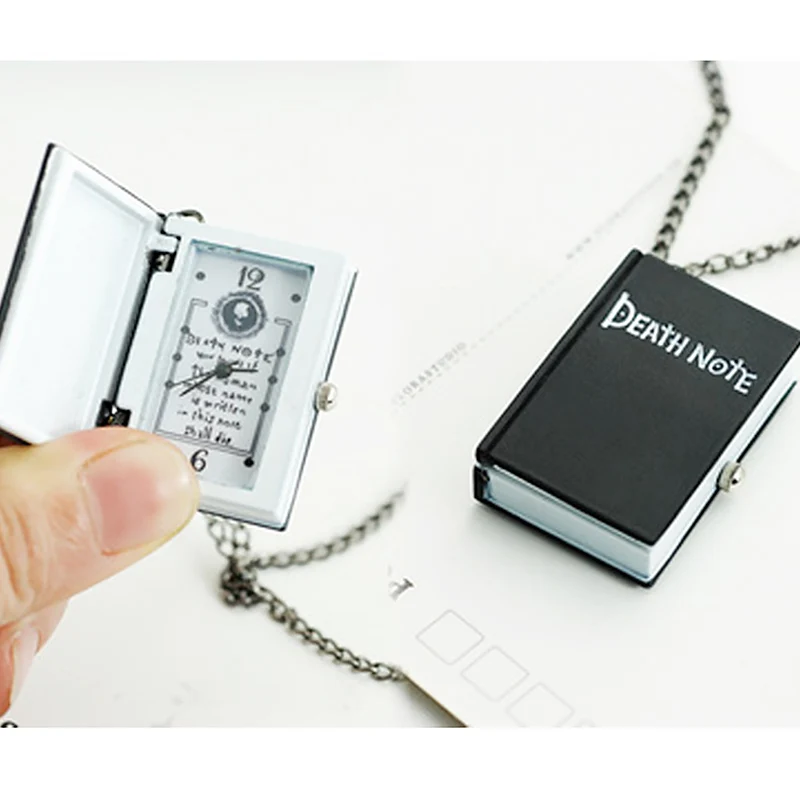 Death Note Replica - Anime DEATH NOTE Quartz Pocket Watch