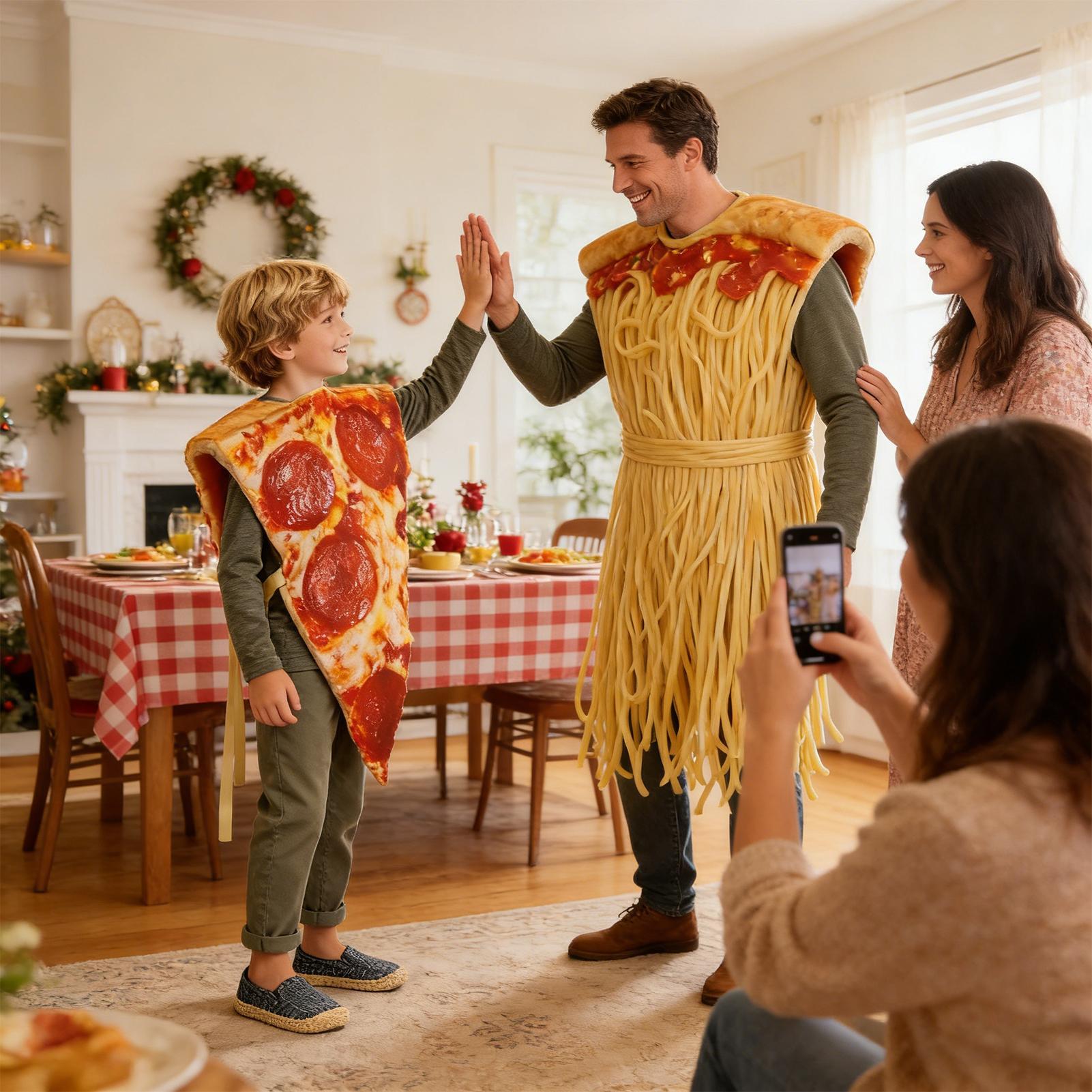 Pizza Halloween Costume Realis - Anime Cosplay Couple 评论和价格