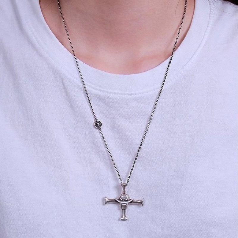 Anime One Piece Luffy Necklace - Anime Cosplay Couple 评论和价格