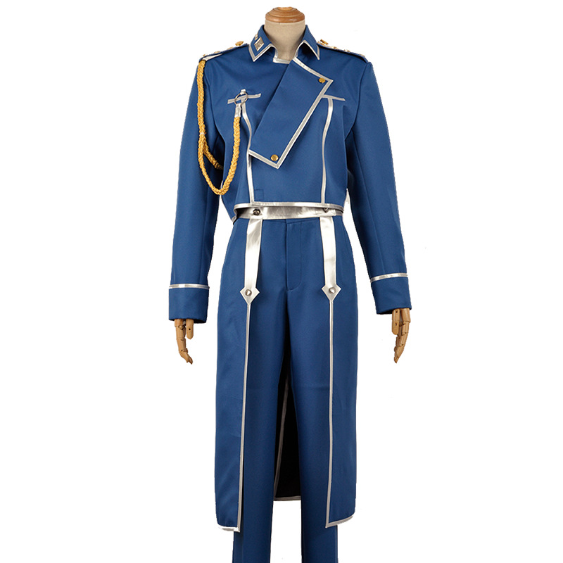 Roy Mustang Cosplay Anime Full - Fullmetal Alchemist Coat 评论和价格