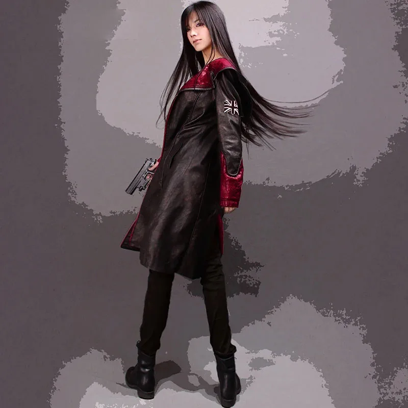Cosplay Costume Leather Trench - Fullmetal Alchemist Coat 评论和价格