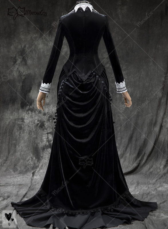 MEOWCOS Women's Gothic Black V - Anime Cosplay Com 评论和价格