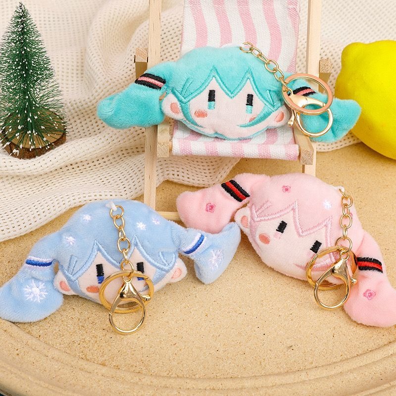 Hatsune Miku Keychain & Plush  - Anime Cosplay Couple 评论和价格