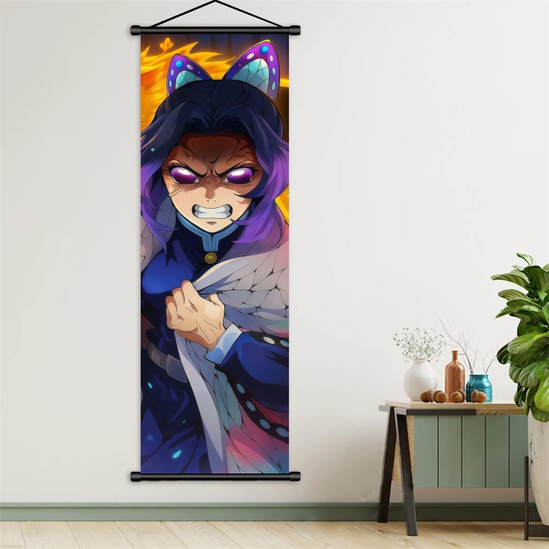 Shinobu Kocho Demon Slayer Art - Anime Cosplay Props 评论和价格