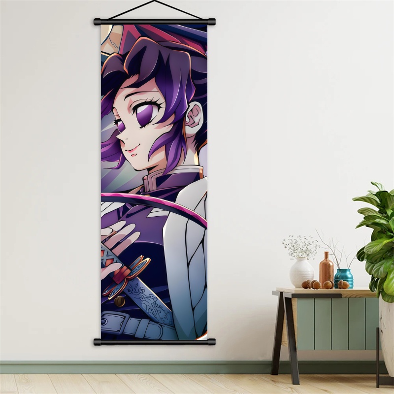 Shinobu Kocho Demon Slayer Art - Anime Cosplay Props 评论和价格