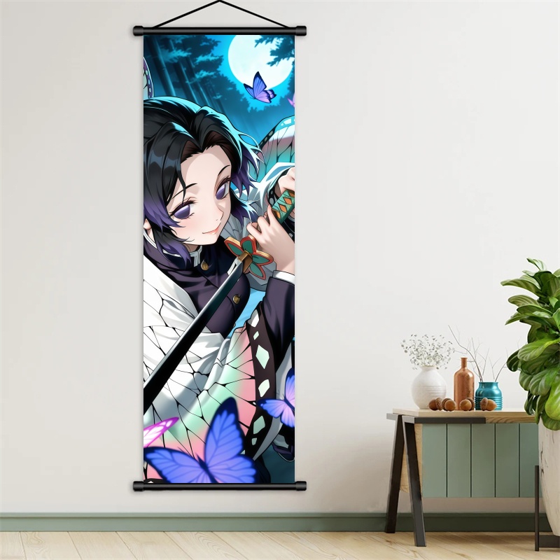 Shinobu Kocho Demon Slayer Art - Anime Cosplay Props 评论和价格