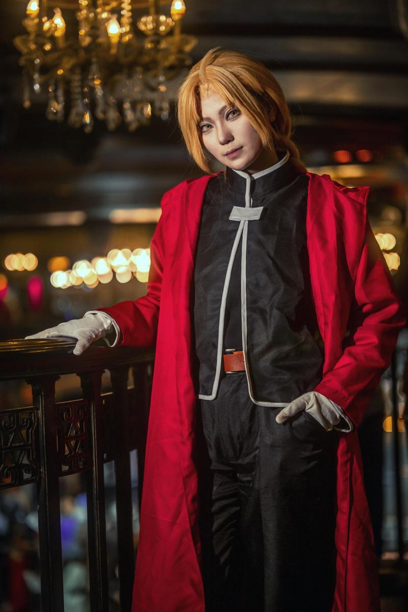 Fullmetal Edward Elric Cosplay - Fullmetal Alchemist Coat 评论和价格