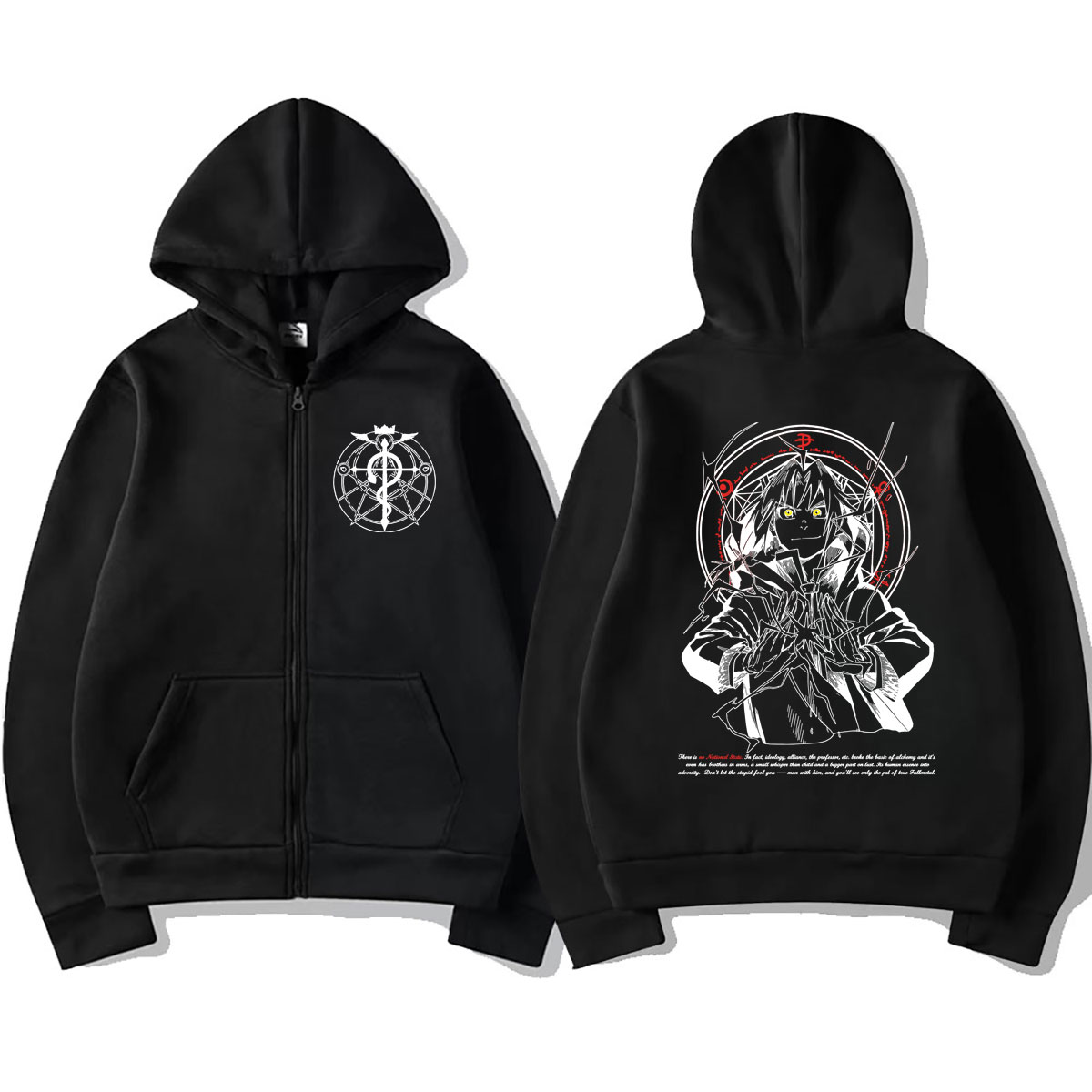 Anime Fullmetal Alchemist Zipp - Fullmetal Alchemist Coat 评论和价格