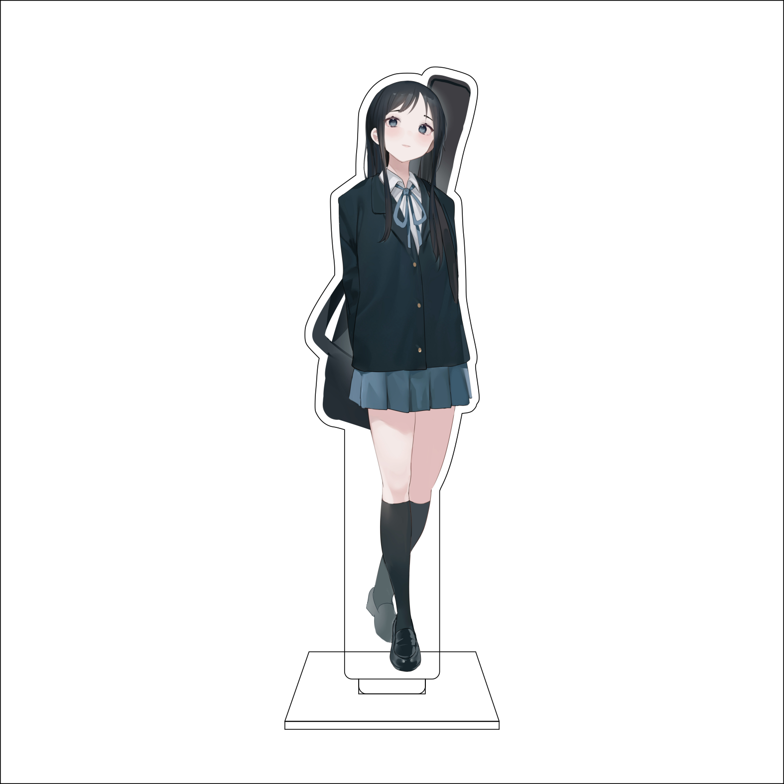 16CM Anime K-ON！Cosplay Acryli - Anime Cosplay Props 评论和价格