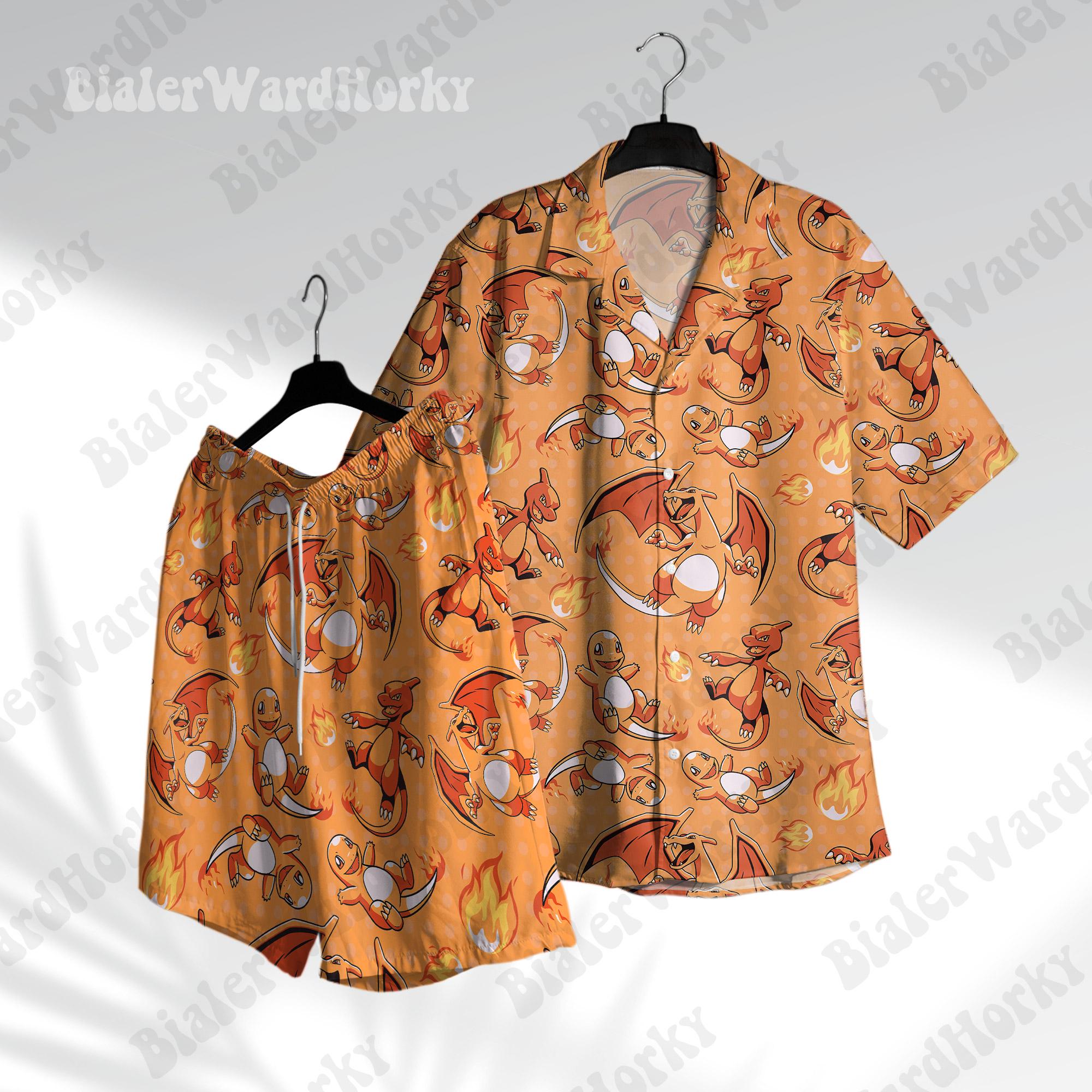 Pokémon Charizard Hawaiian Shi - Anime Cosplay Pokemon 评论和价格