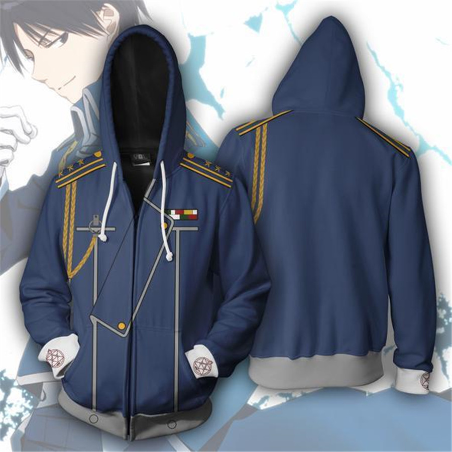 Anime Cosplay Sweatshirts Trac - Fullmetal Alchemist Coat 评论和价格
