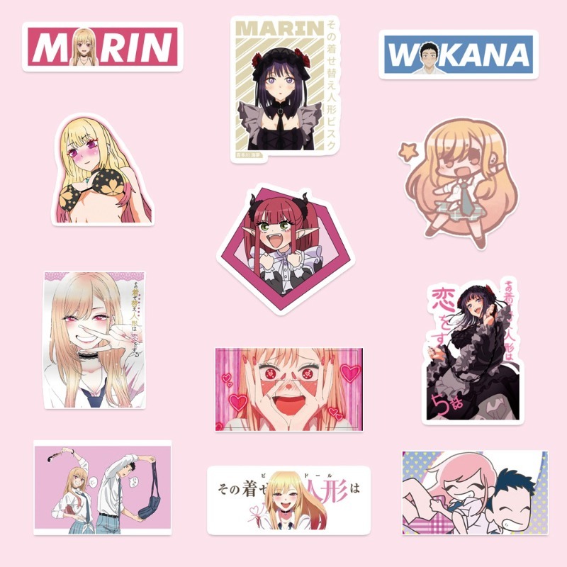100pcs My Dress-Up Darling Mar - Anime Cosplay Simple 评论和价格