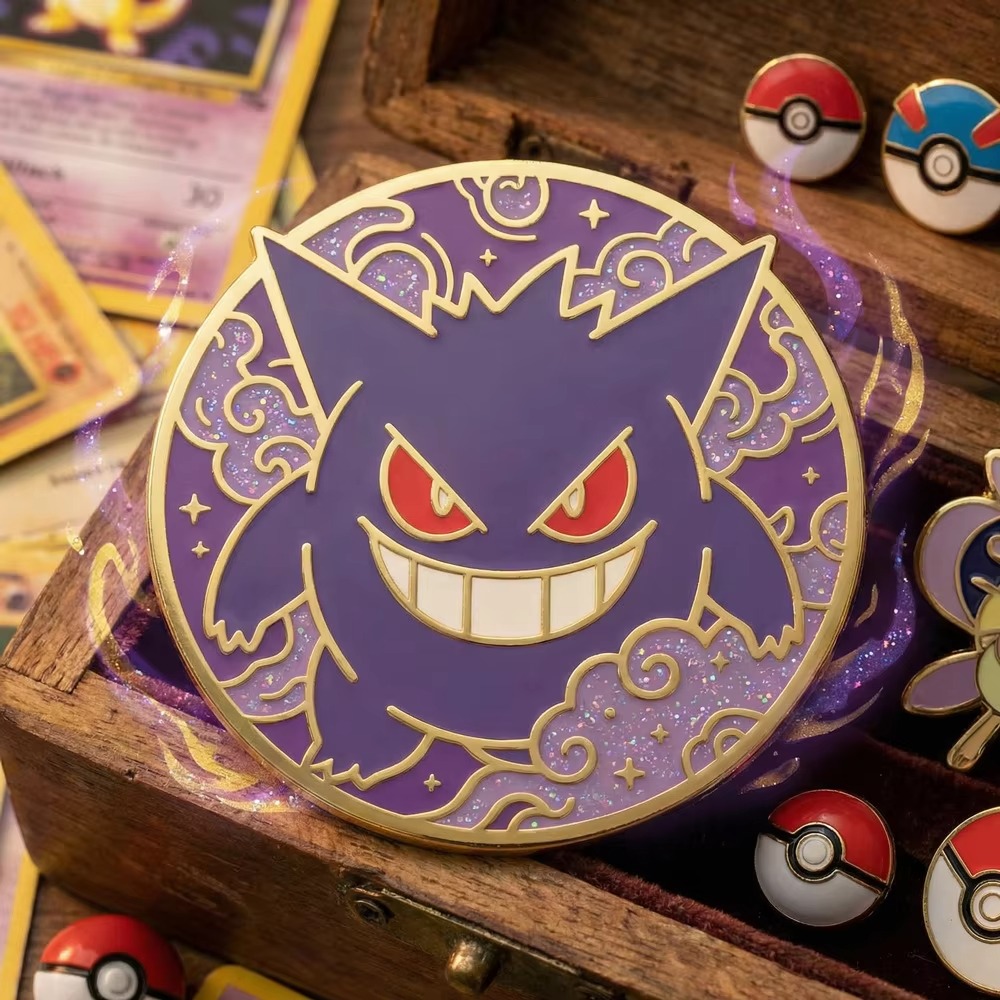 Pokemon Hard Enamel Pins Elf A - Anime Cosplay Pokemon 评论和价格