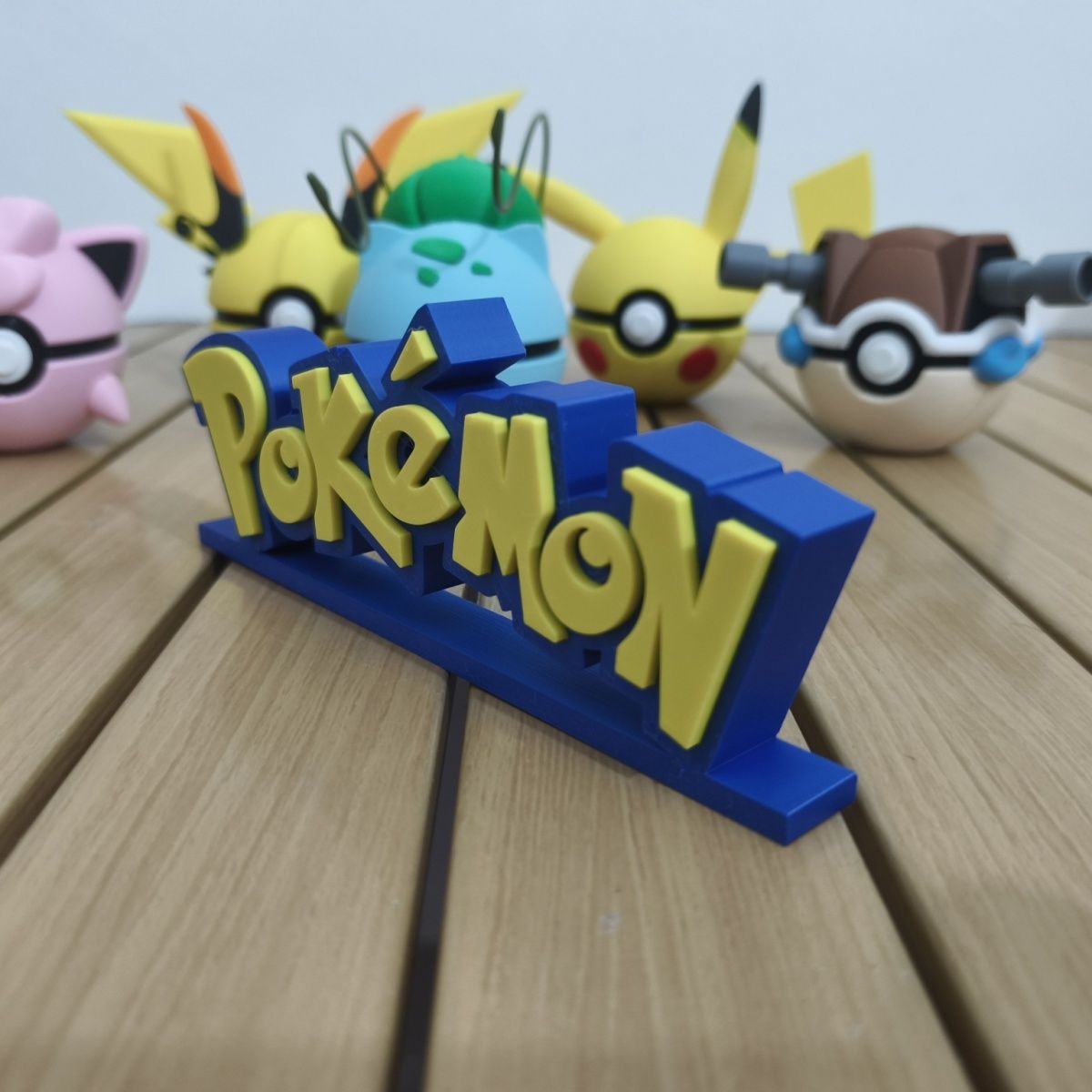 Pokemon standee logo display n - Anime Cosplay Pokemon 评论和价格