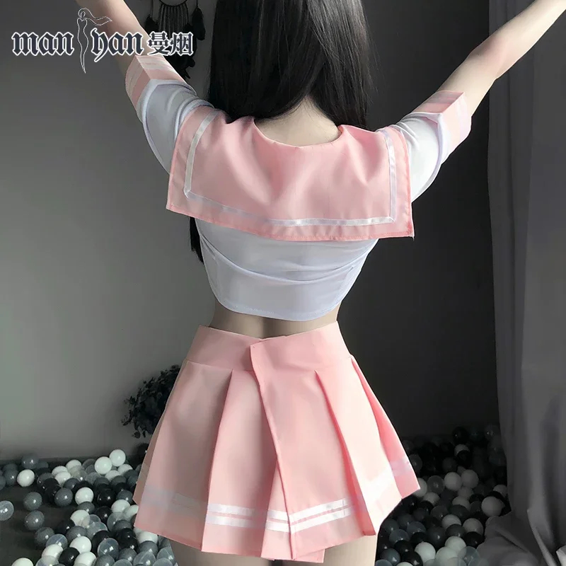 2026 Korean Short Shirt Pleate - Anime Cosplay Korean Girl 评论和价格