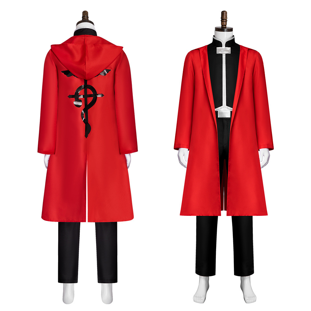Anime Cos Fullmetal Alchemist  - Fullmetal Alchemist Coat 评论和价格