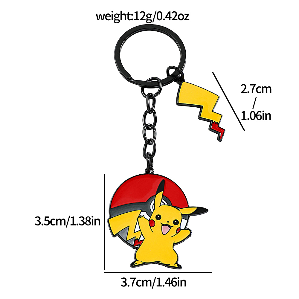 Anime Figure Pikachu Keychain  - Anime Cosplay Pokemon 评论和价格
